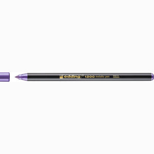 Marcador edding 1200 Metálico 1–3 mm — Violeta metálico
