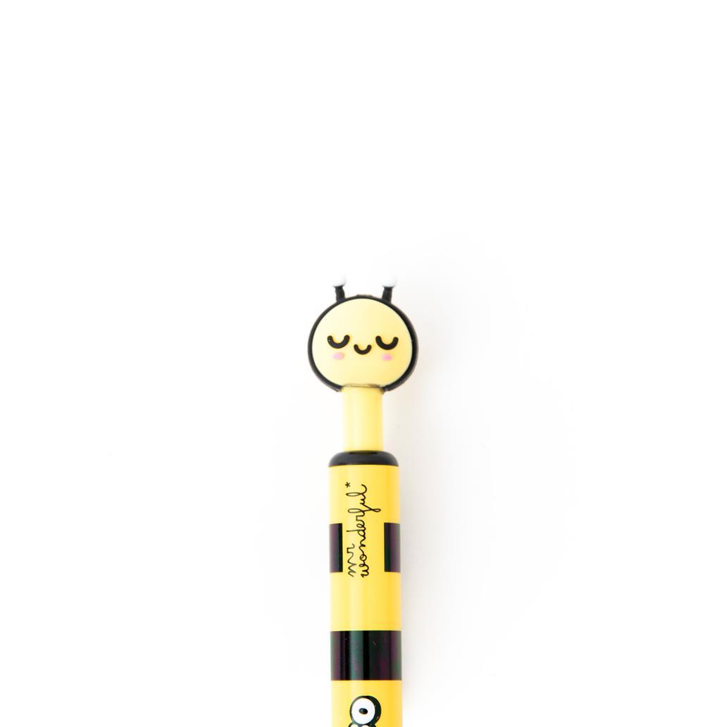 Esferográfica apagável Bo - Bo Click - Abelha Mr. Wonderful - Papelaria Encantada