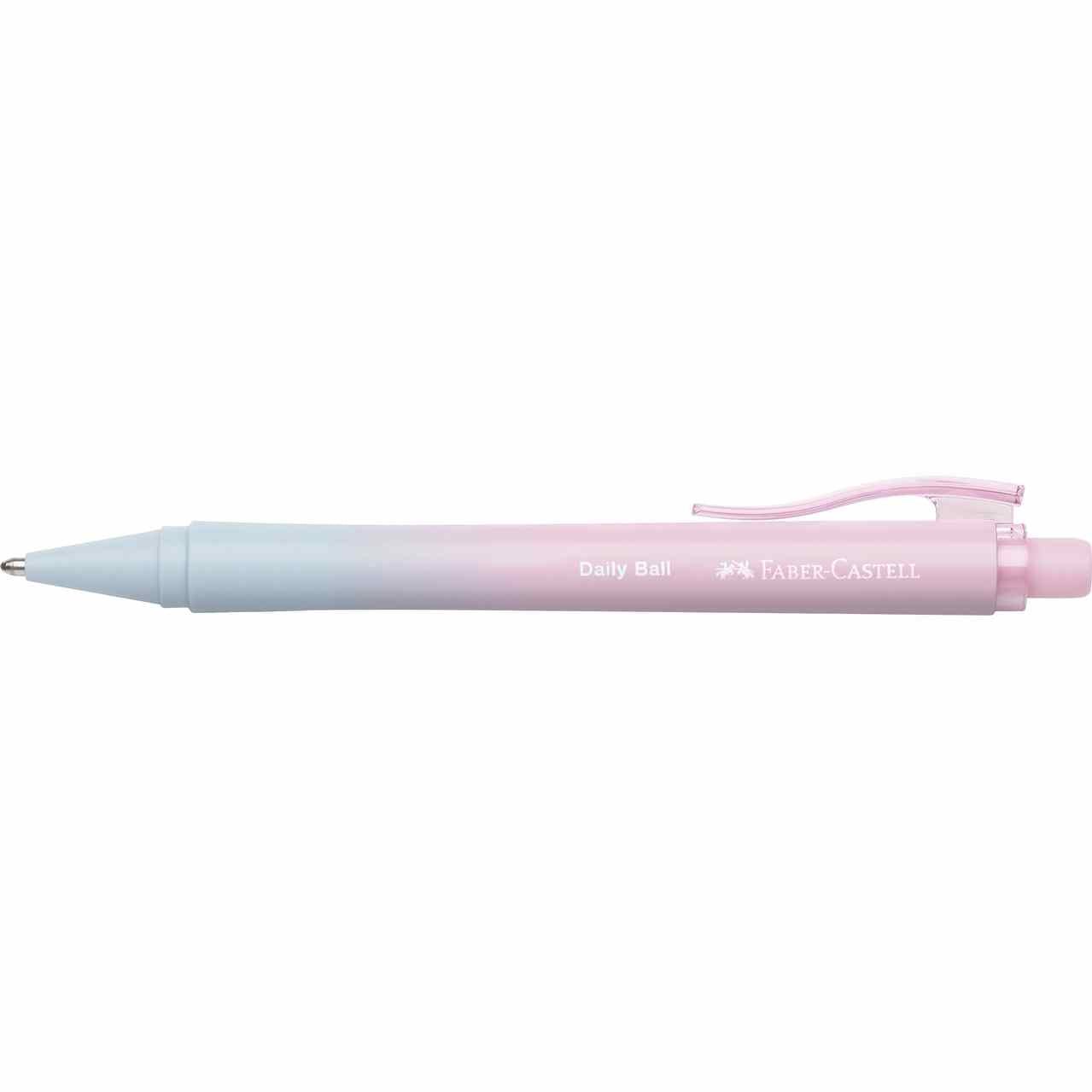 Esferográfica Faber-Castell Daily Ball Flow “Buzzing Sky” - Papelaria Encantada