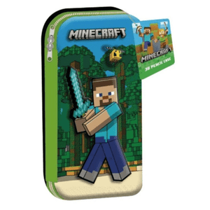 Estojo 3D Minecraft - Papelaria Encantada