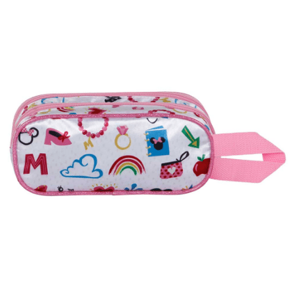 Estojo duplo Minnie 3D too cute - Papelaria Encantada