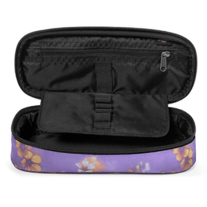 Estojo Eastpak Oval Flora Fade Lilac - Papelaria Encantada
