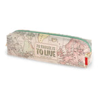 Estojo Legami transparente Travel - Papelaria Encantada