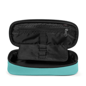 Estojo oval eastpak Stream Blue - Papelaria Encantada
