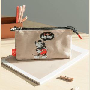 Estojo triplo Disney Mickey - Papelaria Encantada