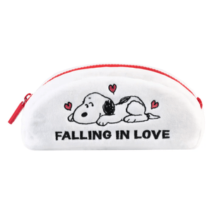 Estojo veludo Snoopy - Papelaria Encantada