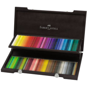 Estojo de Madeira Faber-Castell Polychromos – 120 Lápis de Cor