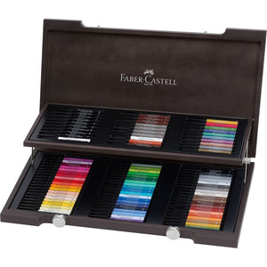 Estojo de Madeira Faber-Castell Pitt Artist Pen – 90 Marcadores