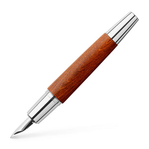 Caneta de aparo Faber-Castell e-motion - Madeira de pereira castanha