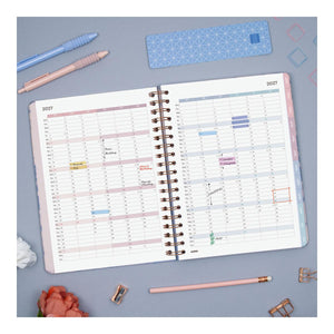 Agenda Finocam Optimal 2027 cinzenta B5 176 × 250 mm — imagem 4