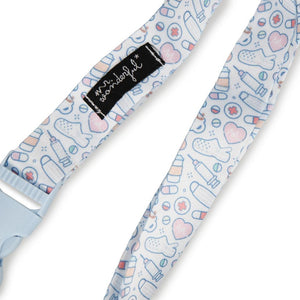 Fita Lanyard para o pessoal de saúde - Mr. Wonderful - Papelaria Encantada