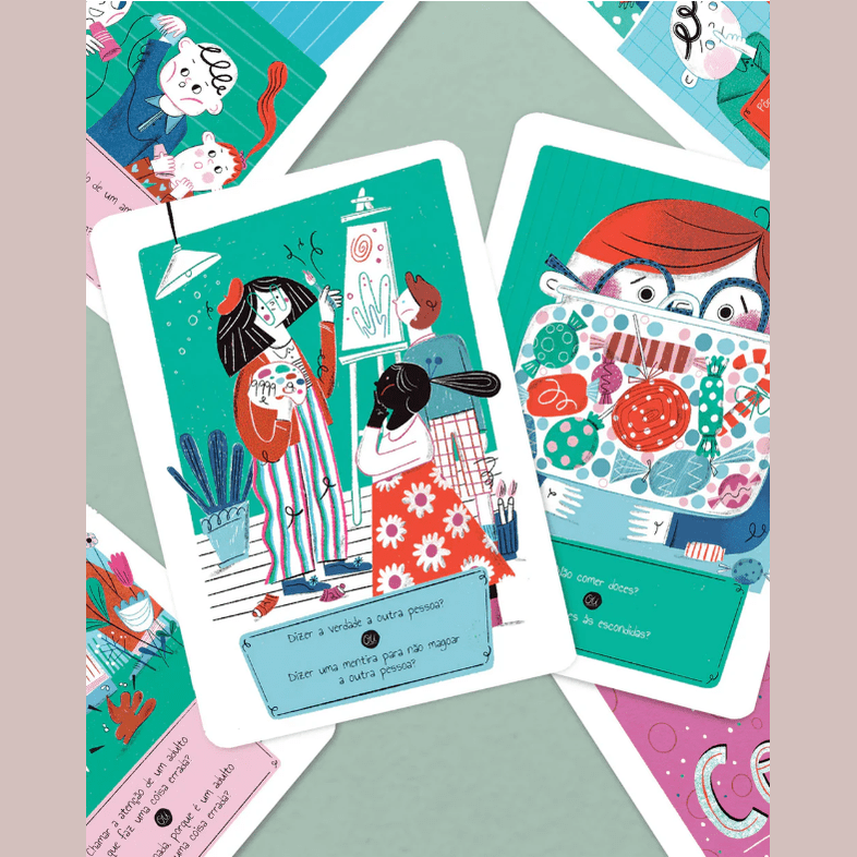 Flashcards - Eu Penso, Eu Escolho! - The Happy Gang - Papelaria Encantada