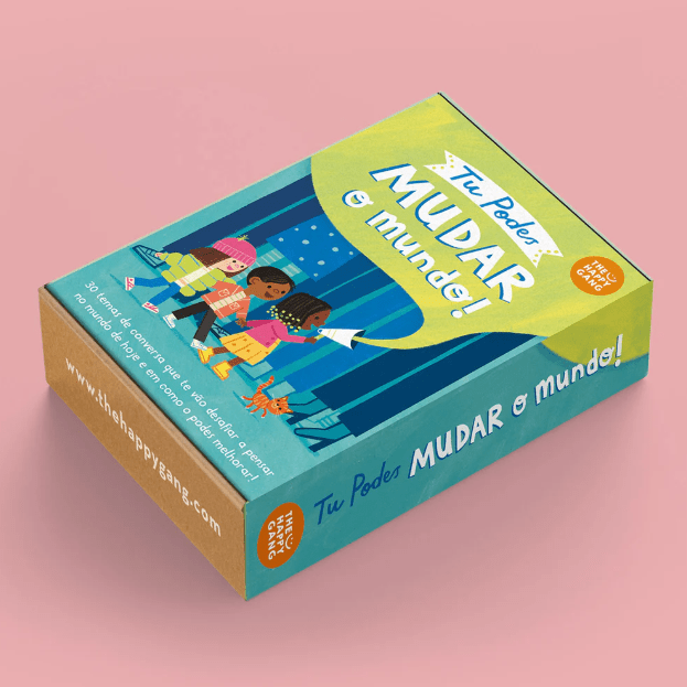 Flashcards - Tu Podes Mudar o Mundo - The Happy Gang - Papelaria Encantada