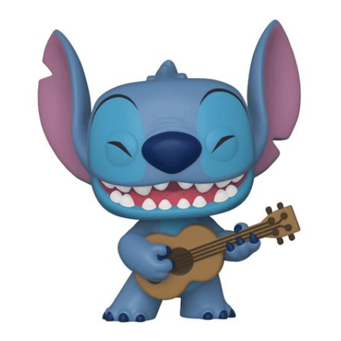 Funko Pop Disney Lilo & Stitch - Stitch con Ukelele 1044 - Papelaria Encantada