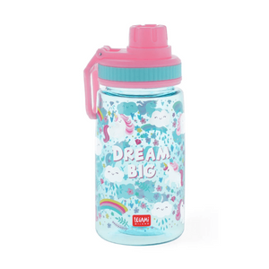 Garrafa Infantil unicórnio - Vamos Beber! Legami - Papelaria Encantada