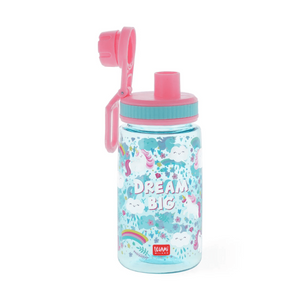 Garrafa Infantil unicórnio - Vamos Beber! Legami - Papelaria Encantada