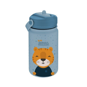 Garrafa térmica 330ml Aurea kids - Tigre - Papelaria Encantada