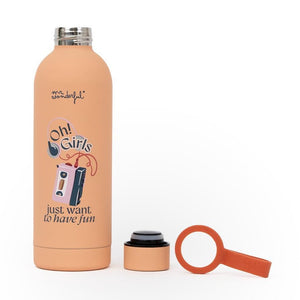 Garrafa Térmica 500ml - Oh! Girls just want to have fun - Mr. Wonderful - Papelaria Encantada