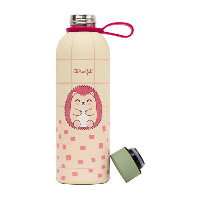 Garrafa Térmica 500ml - Ouriço Mr wonderful - Papelaria Encantada