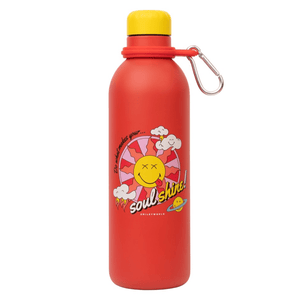 Garrafa térmica 500ML Smiley - Papelaria Encantada