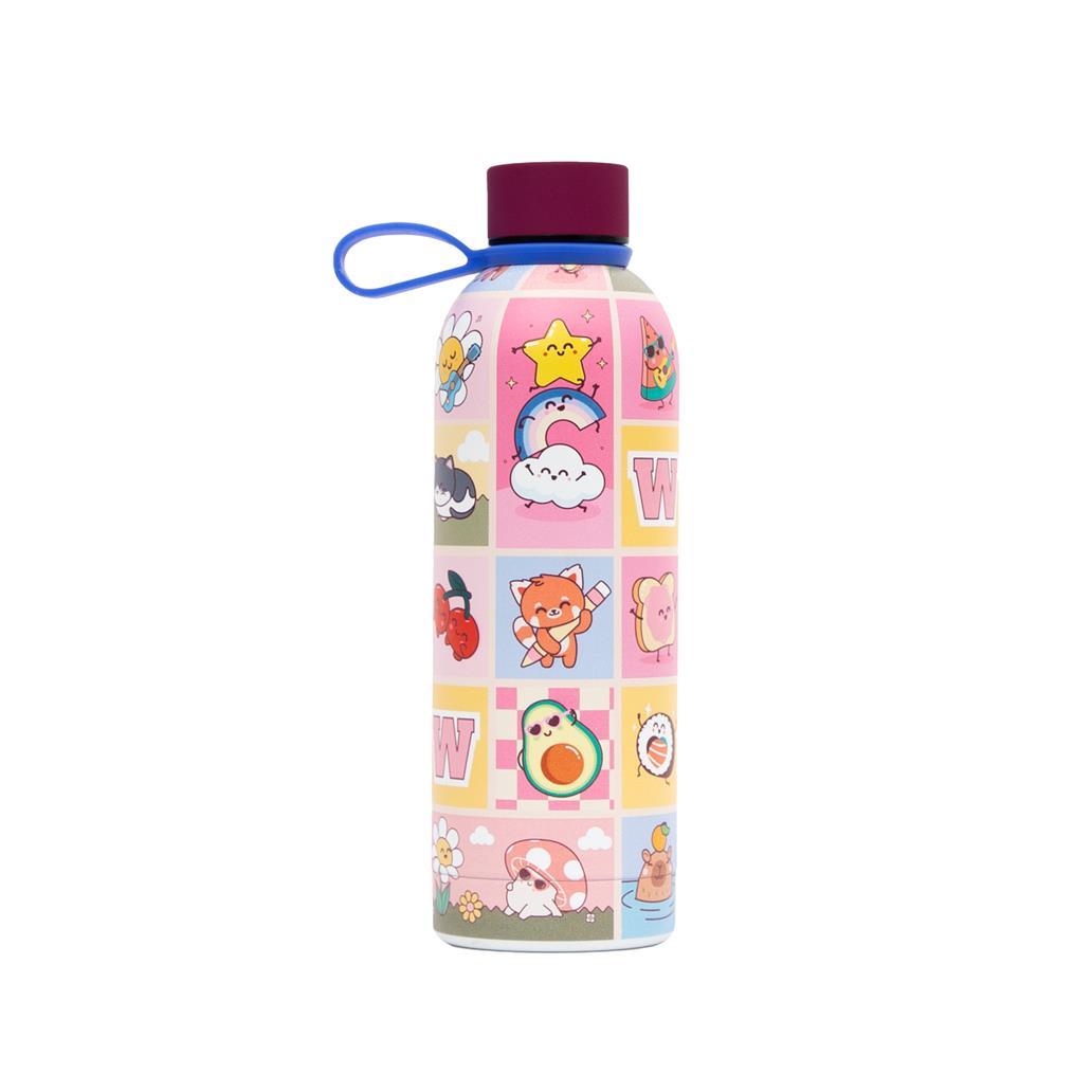 Garrafa Térmica 500ml - Wonder Comic - Mr. Wonderful - Papelaria Encantada