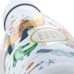 Garrafa térmica Cool Bottles Kids Brave Vikings 350ML - Papelaria Encantada