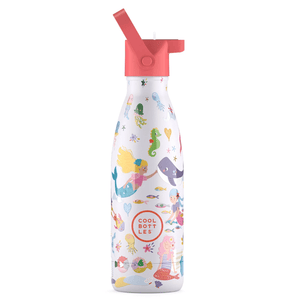 Garrafa térmica Cool Bottles Kids Sweet Mermaids 350ML - Papelaria Encantada