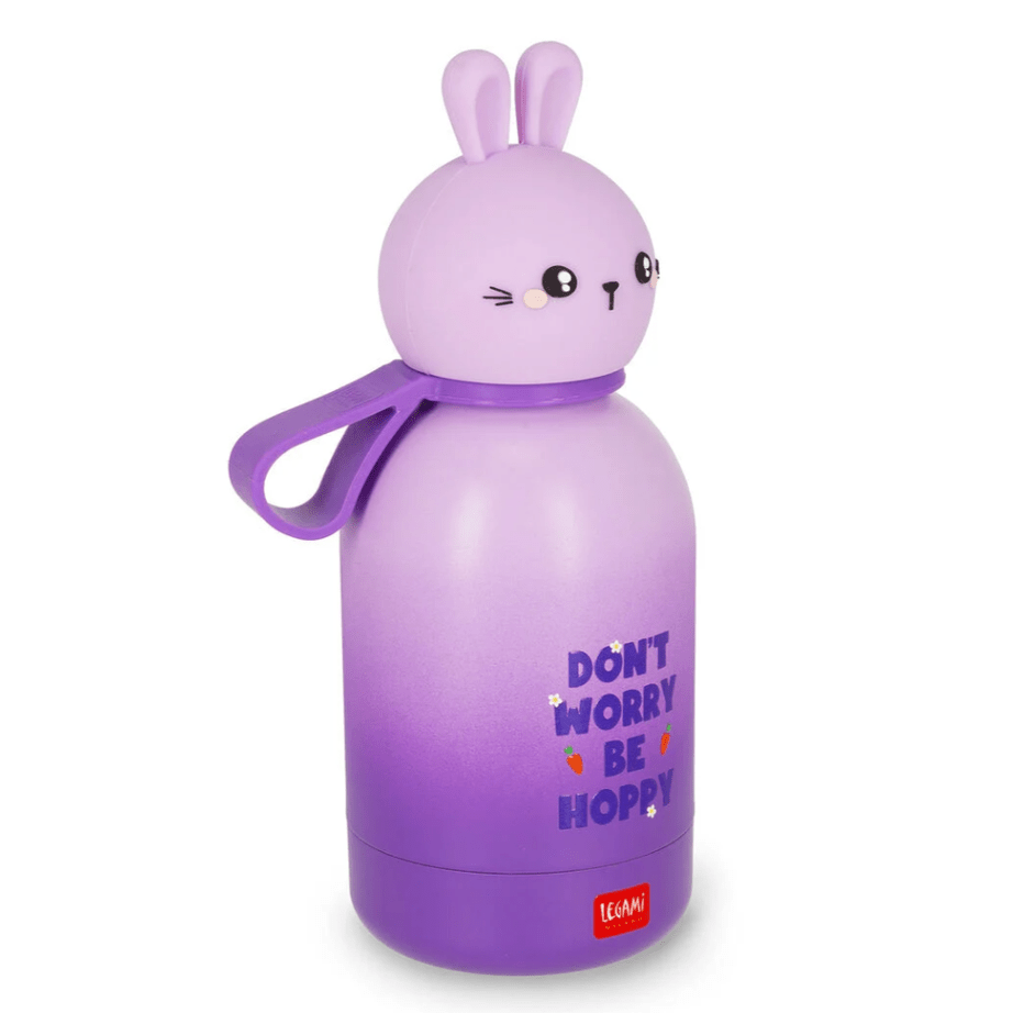 Garrafa térmica Legami Coelho 310ML - Papelaria Encantada