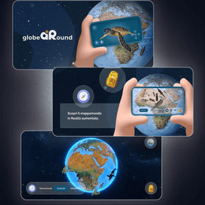 Globo GAIA: Terra Incrível com Realidade Aumentada (RA) - Papelaria Encantada