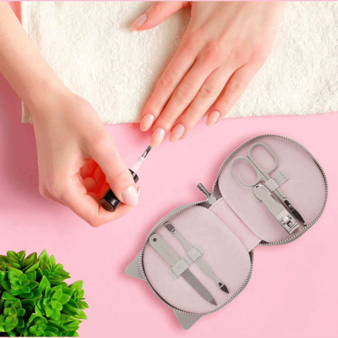 Kit de Manicure gato - Legami - Papelaria Encantada