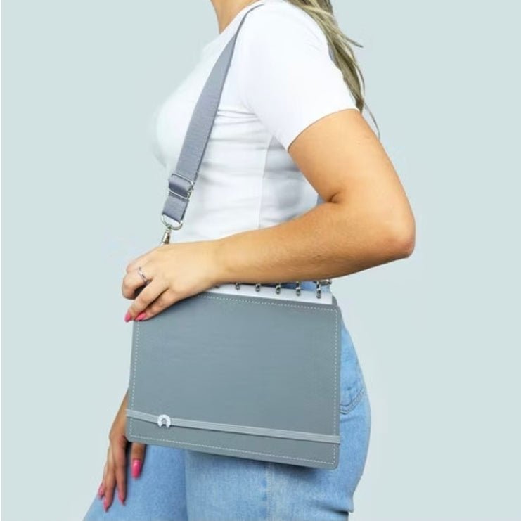 Kit Strap & Go Grey para caderno inteligente - Papelaria Encantada