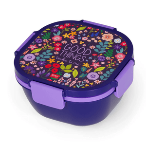 Lancheira Legami Flores 1.7L - Papelaria Encantada