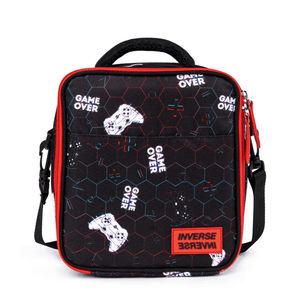 Saco Lanche Game Over Teen Inverse - Papelaria Encantada