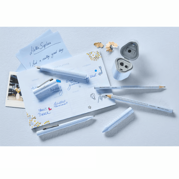 Lapiseira Grip 2010 0.5mm Faber - Castell Azul - Papelaria Encantada