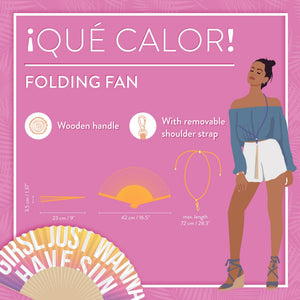 Leque Legami "Girls just wanna have sun" - Papelaria Encantada