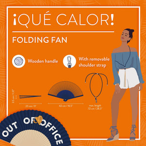 Leque Legami Out of Office - Papelaria Encantada