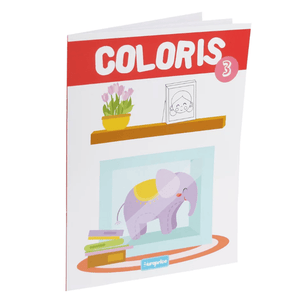 Livro para colorir - Coloris 3 - Papelaria Encantada