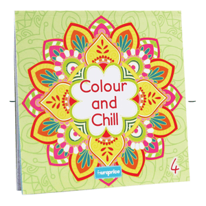 Livro para colorir - Colour and Chill – 4 - Papelaria Encantada