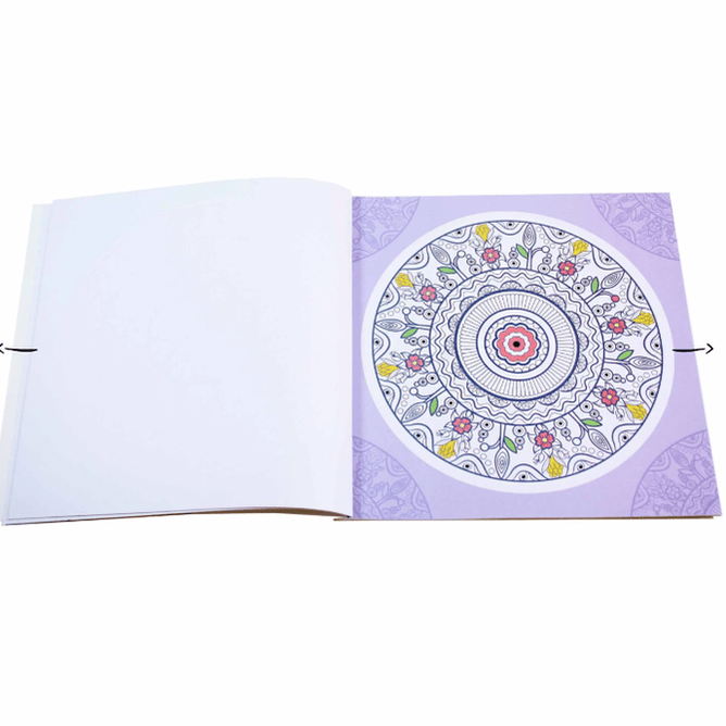 Livro para colorir - Colour and Chill – 4 - Papelaria Encantada