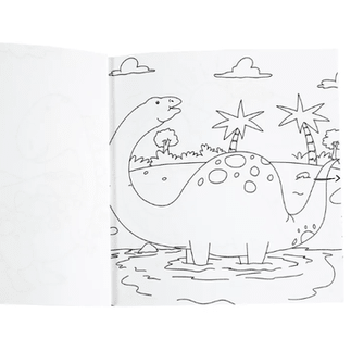 Livro para colorir - Colour Me! – Dino - Papelaria Encantada