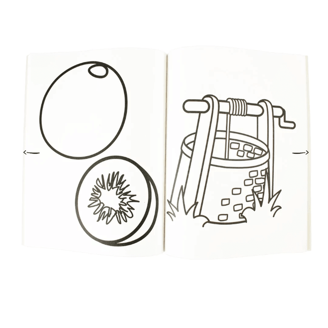 Livro para pintar Colorido - 2 - Papelaria Encantada