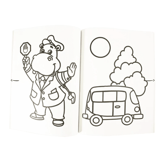 Livro para pintar Colorido - 4 - Papelaria Encantada