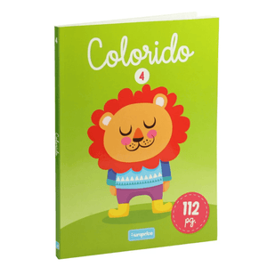 Livro para pintar Colorido - 4 - Papelaria Encantada