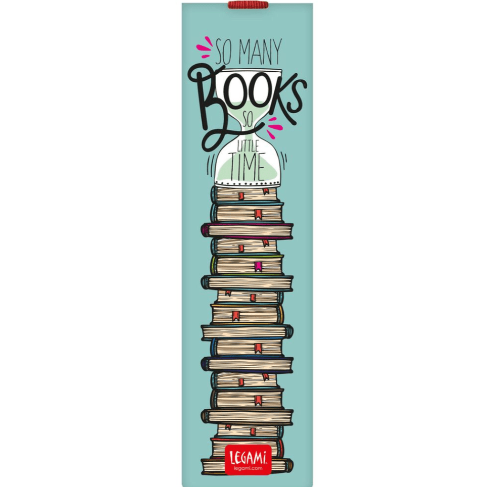 Marcador de livro com elástico so many books Legami - Papelaria Encantada