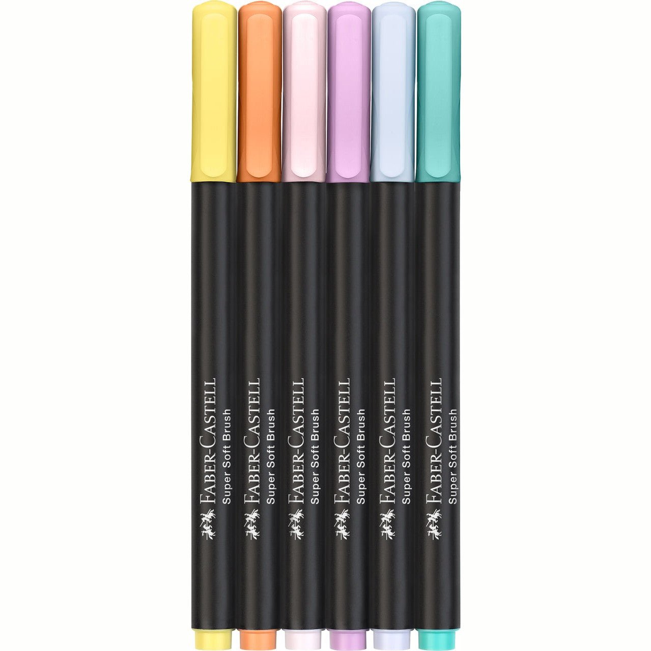 Marcadores Faber - Castell Black - edition 6 unidades pastel - Papelaria Encantada