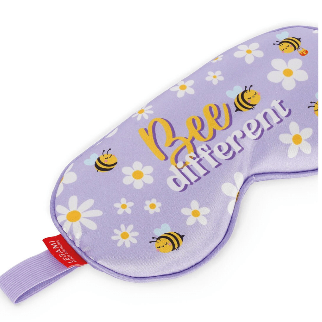 Máscara de Dormir Abelha - Rainha da Sesta - Legami - Papelaria Encantada