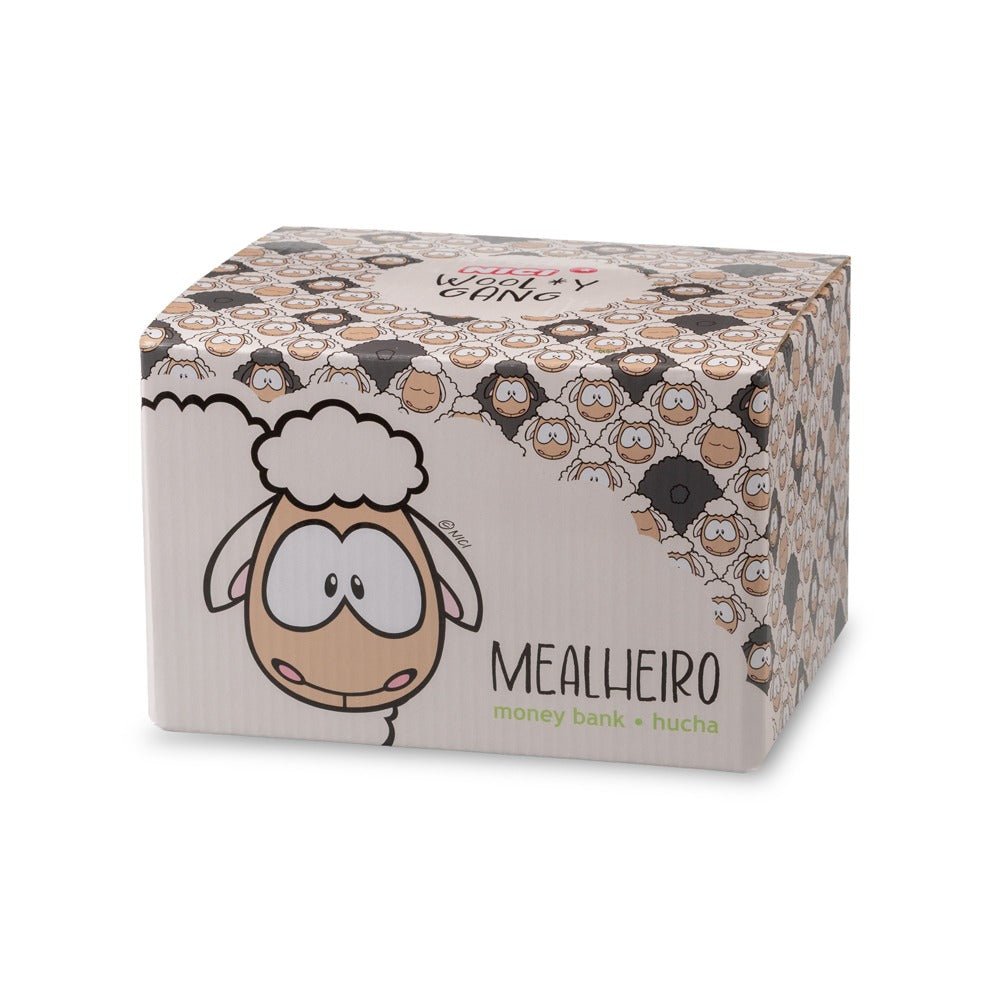 Mealheiro em cerâmica - ovelha branca - Nici - Papelaria Encantada
