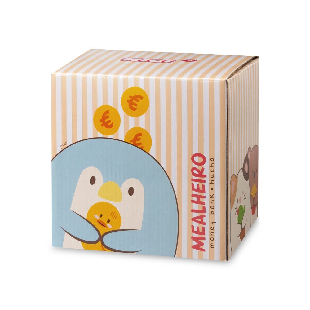Mealheiro em cerâmica - Pinguim Waddle - Nici - Papelaria Encantada
