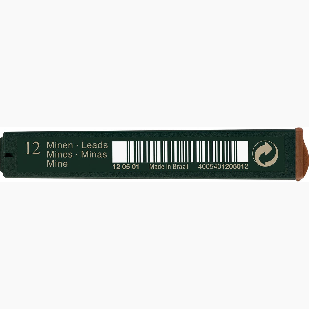 Minas Faber-Castell Super-Polímeras B - 0.5mm CX12 - Papelaria Encantada