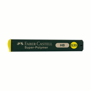 Minas Faber-Castell Super-Polímeras HB - 0.35mm CX12 - Papelaria Encantada